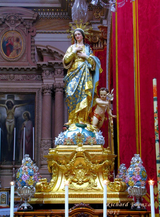 Our Lady of Lilies Statue