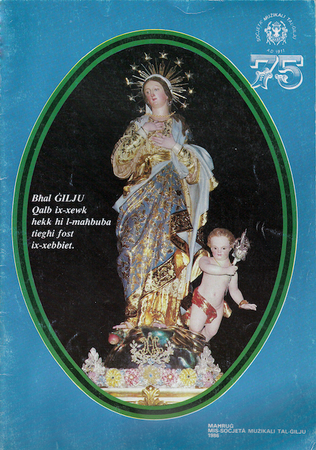 Programm 1986 Cover