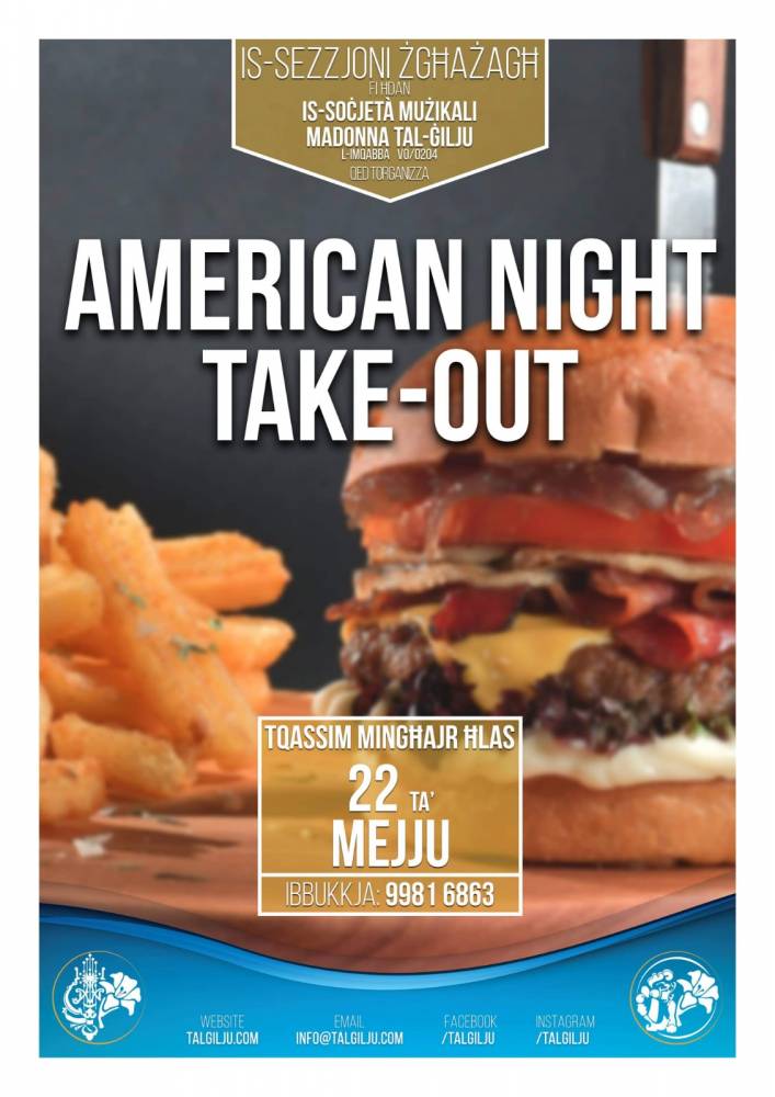 2021-05-22 - American Night take-out