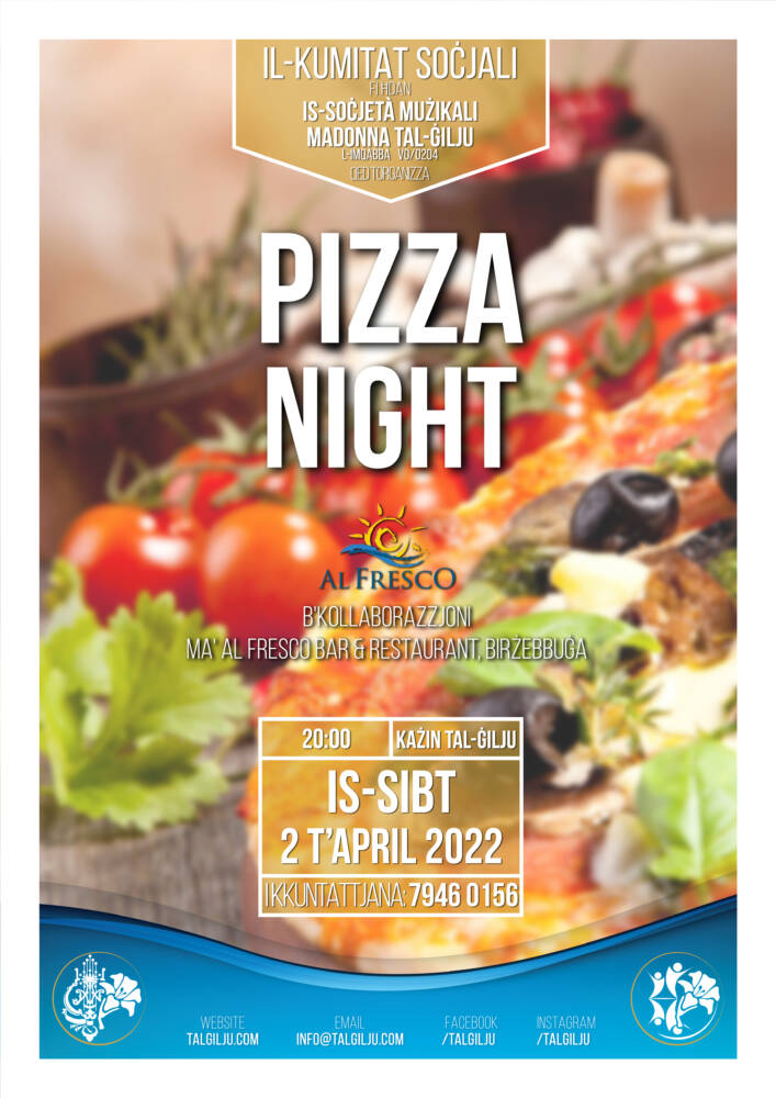 2022-04-02 – Pizza Night